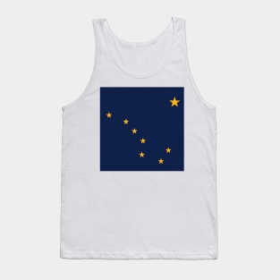 Flag Alaska. USA Tank Top